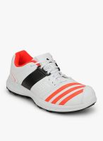 Adidas Vector Trainer White Cricket Shoes