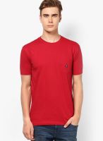 DC Red Round Neck T-Shirt