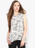 Dorothy Perkins White Solid Top