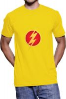 Fanideaz Printed Men's Round Neck Yellow T-Shirt