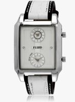Fluid Fl-128-Wh01 White/White Analog Watch