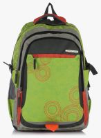 Genius 19 Inches Green Backpack
