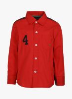 Gini & Jony Red Casual Shirt