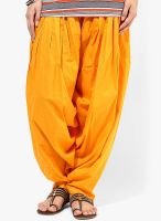 Melange by Lifestyle Yellow Solid Salwar