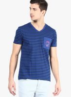 Nautica Blue V Neck T-Shirt
