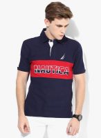 Nautica Navy Blue Polo T-Shirt