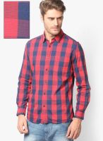 Parx Red Casual Shirt