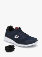 Skechers Equalizer Navy Blue Running Shoes