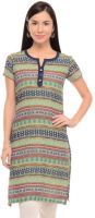 Vandy Crafts Formal Chevron Women's Kurti(Multicolor)