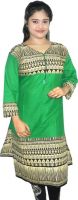 Abstra Festive Printed Women's Kurti(Multicolor)