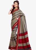 Aesha Beige Printed Saree