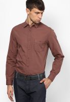 Blue Saint Coffee Colour Casual Shirt