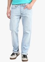 Burton Bank Bleach Straight Fit Jeans