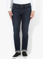 Calvin Klein Jeans Blue Mid Rise Skinny Fit Jeans