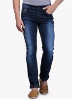 Canary London Blue Mid Rise Slim Fit Jeans