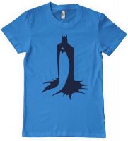 DNA Graphic Print Men's Round Neck Blue T-Shirt