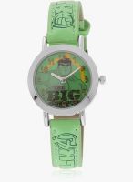 Disney Aw100022 Green/Green Analog Watch