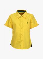 Gini & Jony Yellow Casual Shirt