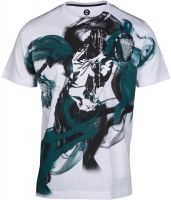 Huetrap Graphic Print Men's Round Neck White T-Shirt