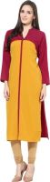 IVES Casual Solid Women's Kurti(Multicolor)