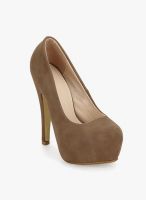 J Collection Khaki Stilettos