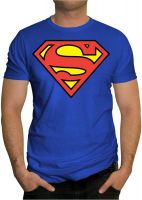 Jeans Shoppe Printed Men's Round Neck Blue T-Shirt