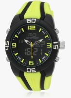 Liverpool Lfc-Ind-Andw-1057/02 Yellow/Black Analog Watch