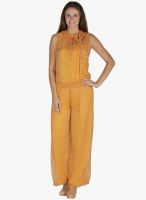 Mayra Yellow Printed Jumpsuit