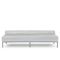 Posh Living Maricopa Three Seater Sofa White