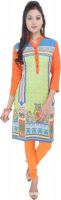 Shop Rajasthan Casual, Formal Printed Women's Kurti(Multicolor)