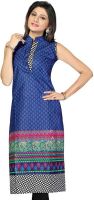 Sonal Dresses Formal Printed Women's Kurti(Black)