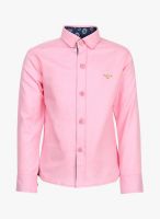 Square Pink Casual Shirt