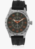 Super Dry Syg111e Black/Black Analog Watch