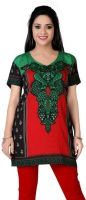 Variation Casual Printed Women's Kurti(Multicolor)