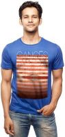 Wear Your Opinion Printed Men's Round Neck Blue T-Shirt
