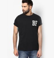 Bellfield Black Round Neck T-Shirt