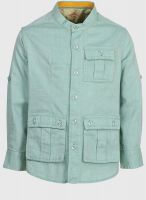 Ello Green Casual Shirt