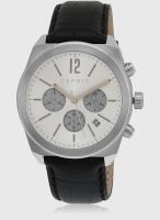 Esprit Es107571001 Black/Silver Chronograph Watch