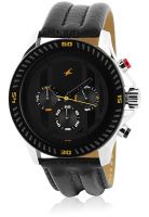 Fastrack Nd3072Sl04-Dc385 Black/Black Chronograph Watch