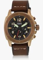 Fossil Fs5065 Brown/Black Analog Watch