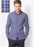 Gas Purple Casual Shirts