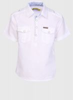 Gini & Jony White Casual Shirt