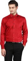 GIVO Men's Solid Casual Red Shirt