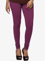 Go Colors Purple Solid Churidar
