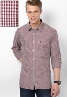 Indian Terrain Rust Casual Shirt