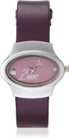 Invaders Love Purple Analog Watch - For Girls