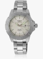 Invicta 14048-W Silver/Silver Analog Watch