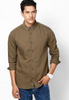 Jack & Jones Green Casual Shirt