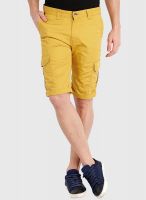 Locomotive Solid Yellow Shorts