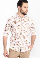 Locomotive White Casual Shirts
